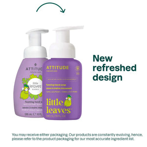 Attitude Little Leaves Foaming Hand Soap Vanilla & Pear 295ml - O'Sullivans Pharmacy - Mother & Baby - 626232440553