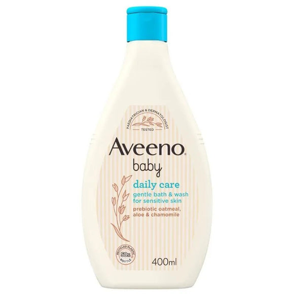 Aveeno Baby Daily Care Gentle Bath & Wash 400ml - O'Sullivans Pharmacy