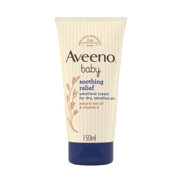Aveeno Baby Soothing Relief Emollient Cream 150ml - O'Sullivans Pharmacy