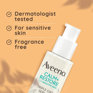 Aveeno Calm and Restore Triple Oat Serum 30ml - O'Sullivans Pharmacy