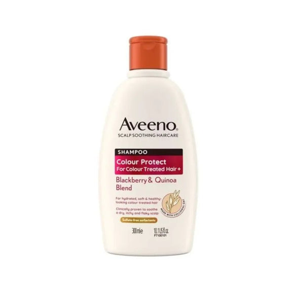 Aveeno Colour Protect Blackberry and Quinoa Blend Shampoo 300ml - O'Sullivans Pharmacy