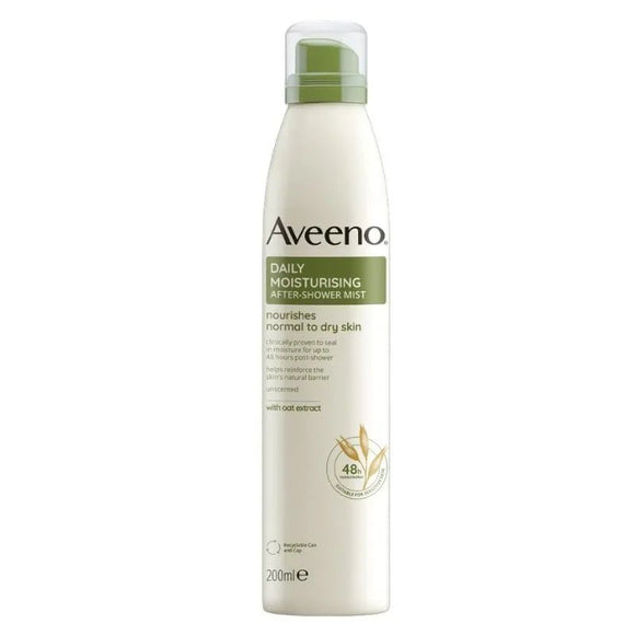 Aveeno Daily Moisturising After Shower Spray 200ml - O'Sullivans Pharmacy