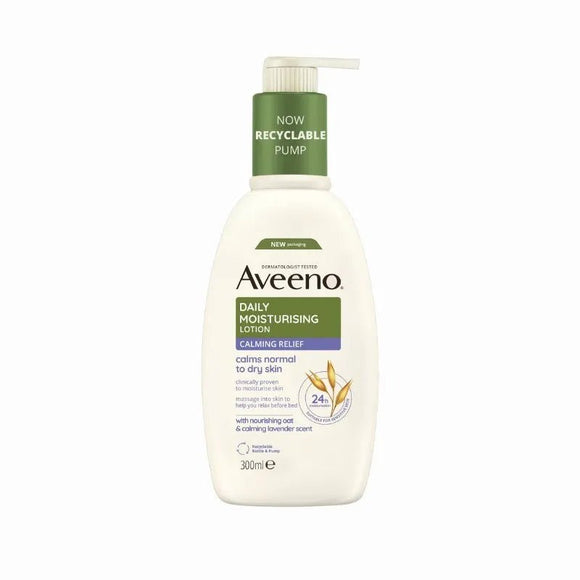 Aveeno Daily Moisturising Lotion Lavender 300ml - O'Sullivans Pharmacy