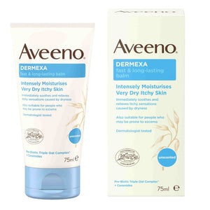 Aveeno Dermexa Fast & Long Lasting Balm 75ml - O'Sullivans Pharmacy - Skincare - 3574661406473