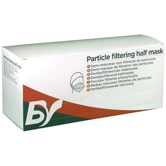 Bastos Viegas FFP2 Disposable Particle Filtering Half Face Masks 20 Pk - O'Sullivans Pharmacy