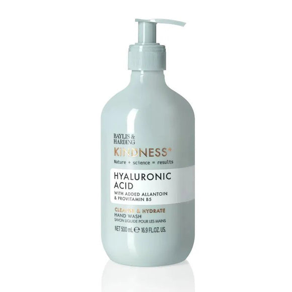 Baylis & Harding Hyaluronic Acid Cleanse & Hydrate Hand Wash 500ml - O'Sullivans Pharmacy