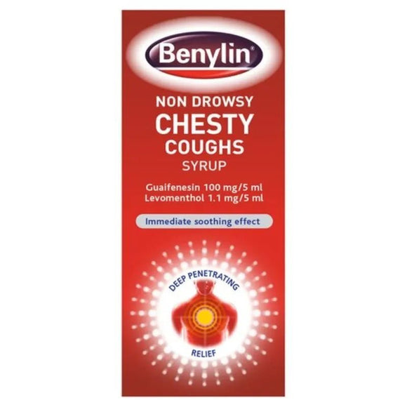 Benylin Chesty Non - Drowsy Cough Syrup 300ml - O'Sullivans Pharmacy