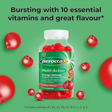 Berocca Multi - Action Gummies 60 Pack - O'Sullivans Pharmacy