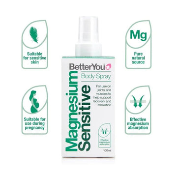 Better You Magnesium Sensitive Spray 100ml - O'Sullivans Pharmacy