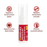 Better You Vitamin D3000 & K2 Oral Spray 12ml - O'Sullivans Pharmacy