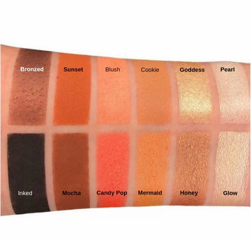 BiaBelle Bronzed Honey Eyeshadow Palette - O'Sullivans Pharmacy - Beauty - 5391534620013