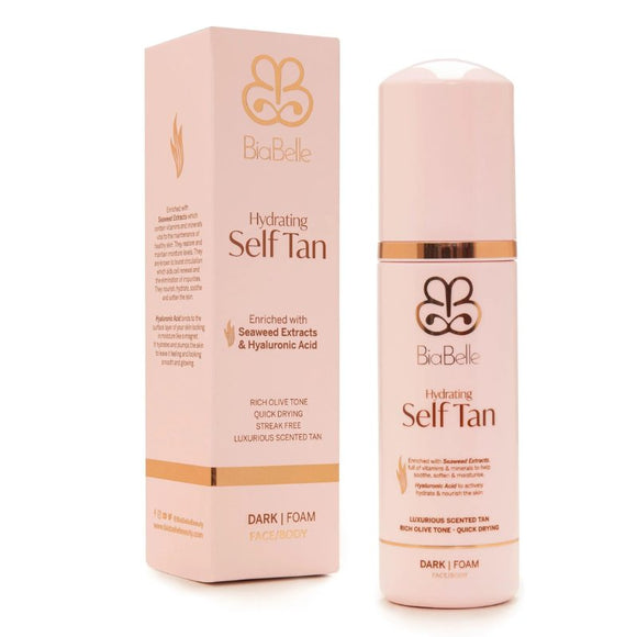 BiaBelle Hydrating Foam Tan Dark 150ml - O'Sullivans Pharmacy - Skincare - 5391534620921