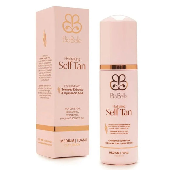 BiaBelle Hydrating Foam Tan Medium 150ml - O'Sullivans Pharmacy