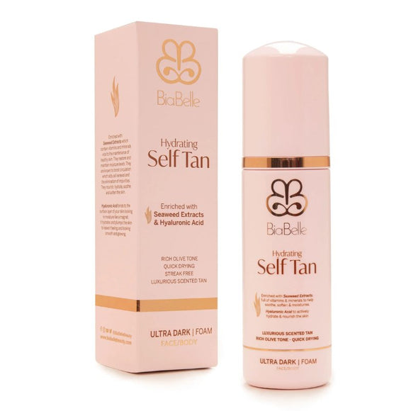 BiaBelle Hydrating Foam Tan Ultra Dark 150ml - O'Sullivans Pharmacy - Skincare - 5391534620938