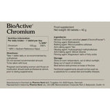 BioActive Chromium Tablets 60 Pack - O'Sullivans Pharmacy