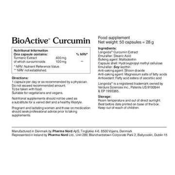 BioActive Curcumin Tablets 50 Pack - O'Sullivans Pharmacy