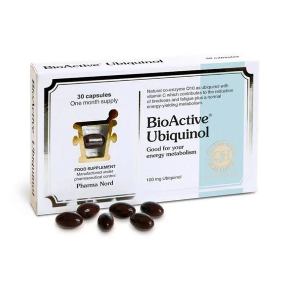 BioActive Ubiquinol 100mg Capsules 30 Pack - O'Sullivans Pharmacy