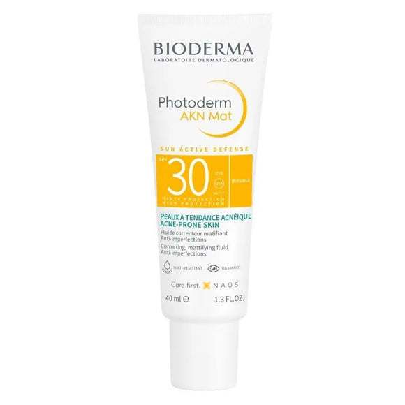 Bioderma Photoderm AKN Fluid SPF30 Suncream 40ml - O'Sullivans Pharmacy