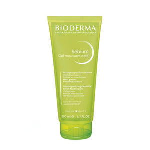 Bioderma Sebium Gel Moussant Actif 200ml - O'Sullivans Pharmacy - Skincare - 3701129803400