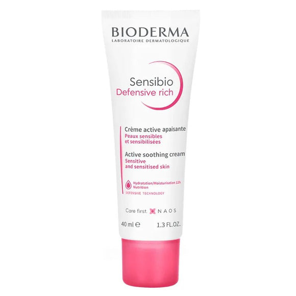 Bioderma Sensibio Defensive Rich Cream 40ml - O'Sullivans Pharmacy