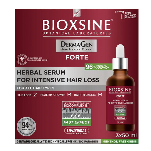 Bioxsine DG Forte Serum 50ml X 3 - O'Sullivans Pharmacy - Toiletries - 8680512629214