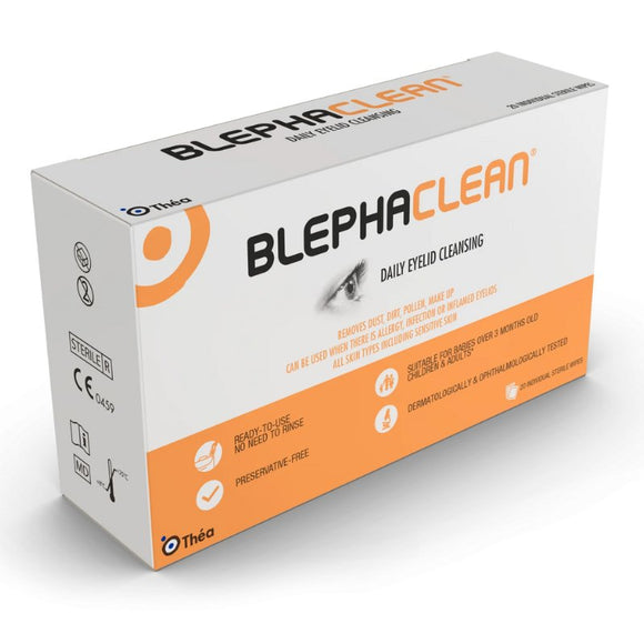 Blephaclean Wipes - Eyelid Sterile Clean 20 Pack - O'Sullivans Pharmacy - Medicines & Health - 3662042002953