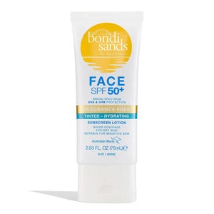 Bondi Sands Fragrance Free Hydrating Tinted Face Lotion SPF50+ 75ml - O'Sullivans Pharmacy - Skincare - 810020170177