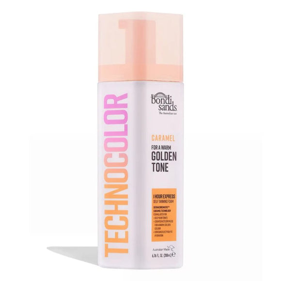 Bondi Sands Technocolor Carmel Foaming Tan 200ml - O'Sullivans Pharmacy - Beauty - 810020173802