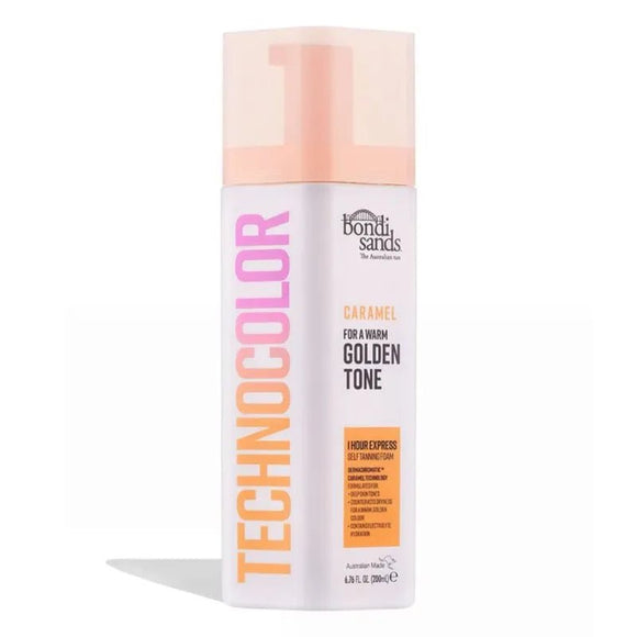 Bondi Sands Technocolor Foaming Tan Caramel 200ml - O'Sullivans Pharmacy