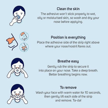 Breathe Right Nasal Strips Small/Medium 10 Pack - O'Sullivans Pharmacy