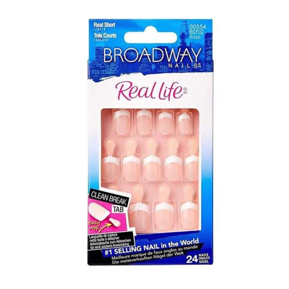 Broadway Nails Real Life 00554 24 Pack - O'Sullivans Pharmacy - Beauty - 731509005547
