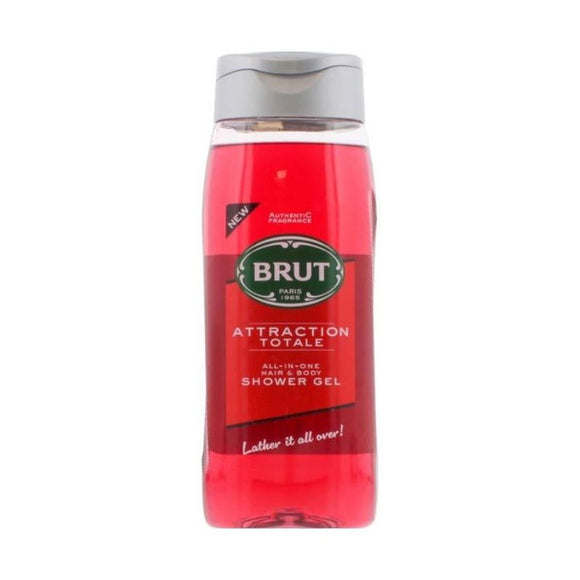 Brut Shower Gel Attraction 500ml - O'Sullivans Pharmacy - Toiletries - 8886467049477