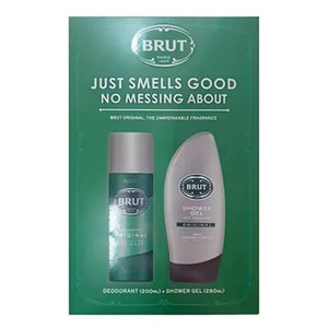 Brut Shower Gel & Deodorant Gift Set - O'Sullivans Pharmacy - Fragrance & Gift - 8710522511312