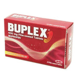 Buplex Ibuprofen 400mg Film Coated Tablets - O'Sullivans Pharmacy