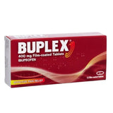 Buplex Ibuprofen 400mg Film Coated Tablets - O'Sullivans Pharmacy