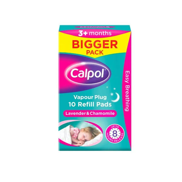Calpol Vapour Plug Refill Pads 10 Pack - O'Sullivans Pharmacy