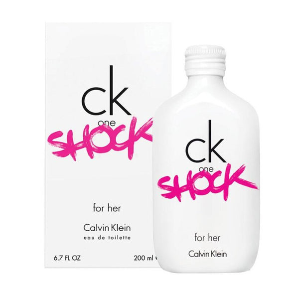 Calvin Klein One Shock Ladies EDT Spray 200ml - O'Sullivans Pharmacy - Fragrance & Gift - 3607342401860