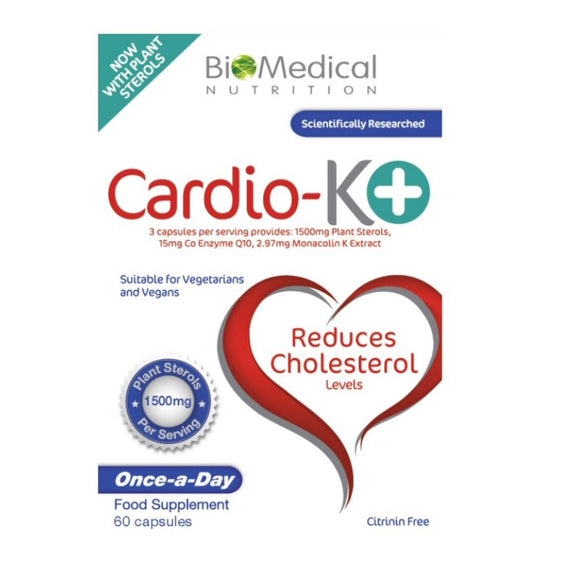 Cardio-K Plus Capsules 60 Pack - O'Sullivans Pharmacy - Vitamins - 0754590300711
