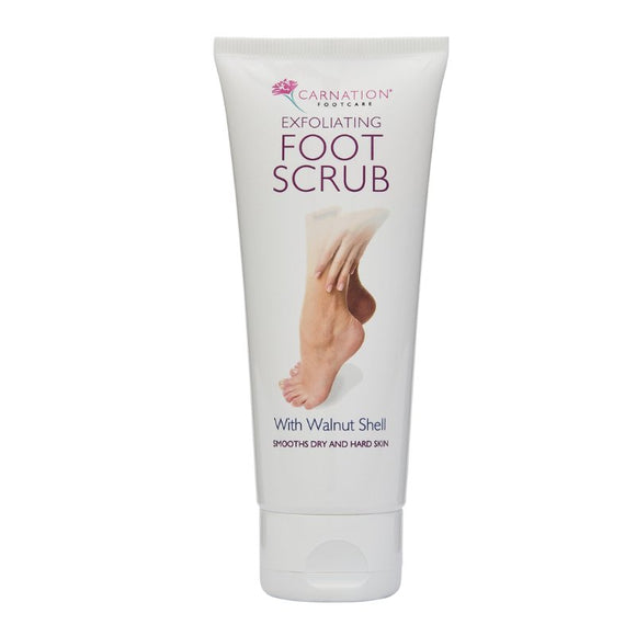 Carnation Exfoliating Foot Scrub 100ml - O'Sullivans Pharmacy - Medicines & Health - 5012654202360