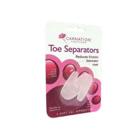 Carnation Gel Toe Separators 2 Pack - O'Sullivans Pharmacy