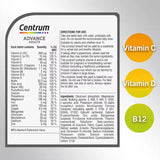 Centrum Advance Tablets 30 Pack - O'Sullivans Pharmacy