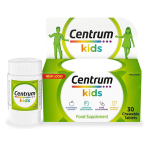 Centrum Kids Chewable Tablets 30 Pack - O'Sullivans Pharmacy - Vitamins - 5000309008269