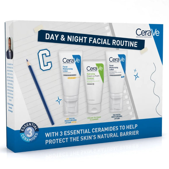 CeraVe Day & Night Facial Routine Gift Set - O'Sullivans Pharmacy - Beauty - 5051858787549