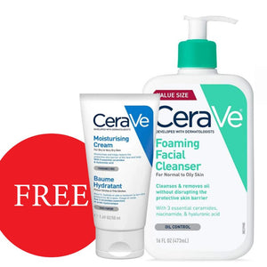 Cerave Foaming Facial Cleanser Bundle - O'Sullivans Pharmacy - Skincare - 5051858786061