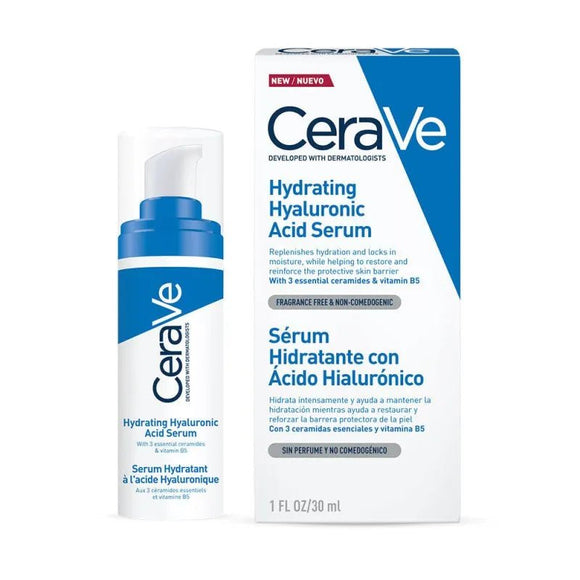 CeraVe Hydrating Hyaluronic Acid Serum 30ml - O'Sullivans Pharmacy