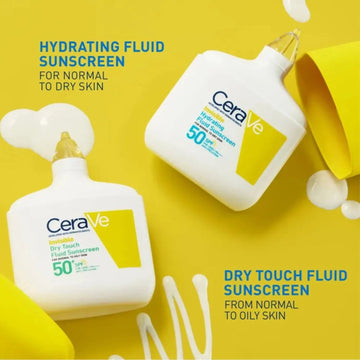 CeraVe Invisible Hydrating Fluid Sunscreen SPF 50+ 50ml - O'Sullivans Pharmacy
