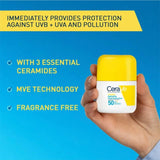 CeraVe Invisible Hydrating Fluid Sunscreen SPF 50+ 50ml - O'Sullivans Pharmacy
