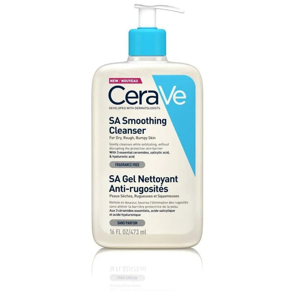 CeraVe Sa Smoothing Cleanser 473ml - O'Sullivans Pharmacy