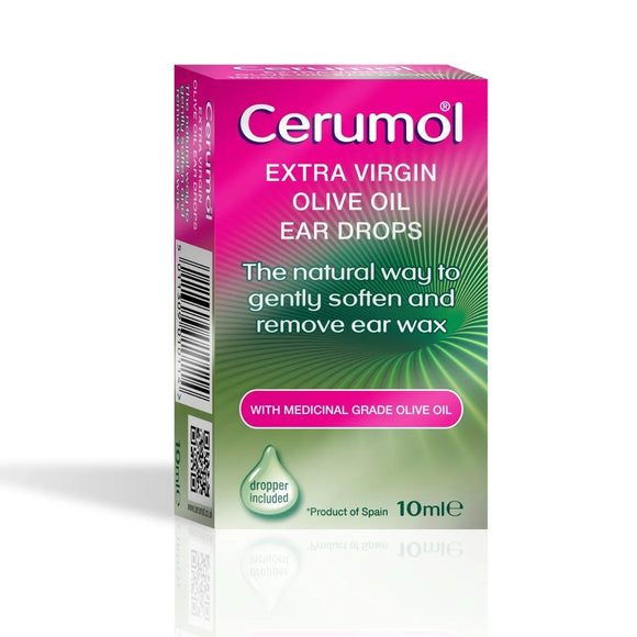 Cerumol Olive Oil Ear Drops 10ml - O'Sullivans Pharmacy