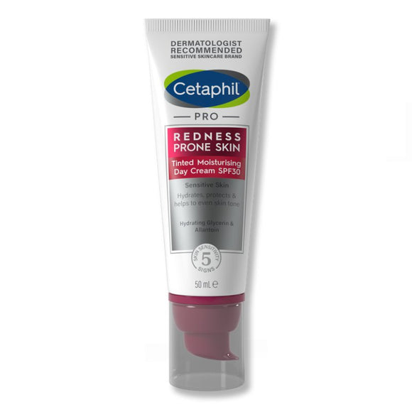 Cetaphil Pro Redness Prone Skin Tinted Moisturising Day Cream 50ml - O'Sullivans Pharmacy - Skincare - 5020465201762